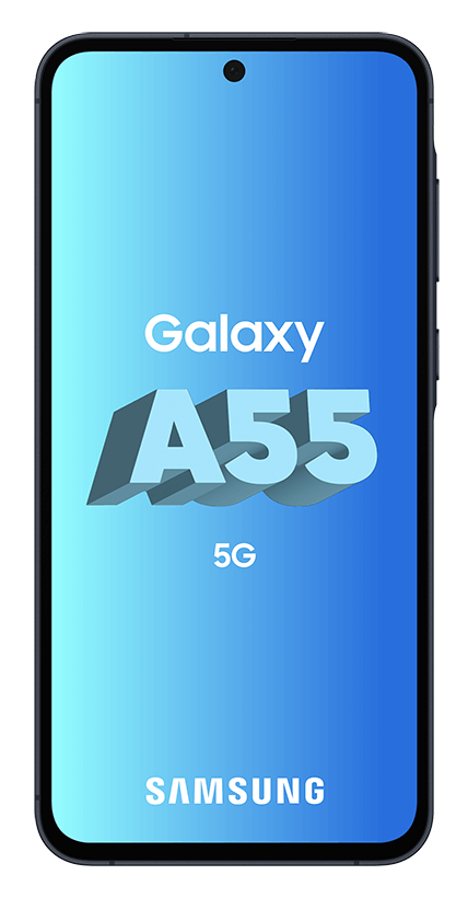 Samsung Galaxy A55 128Go bleu nuit 5G